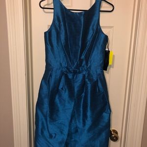 Blue dress